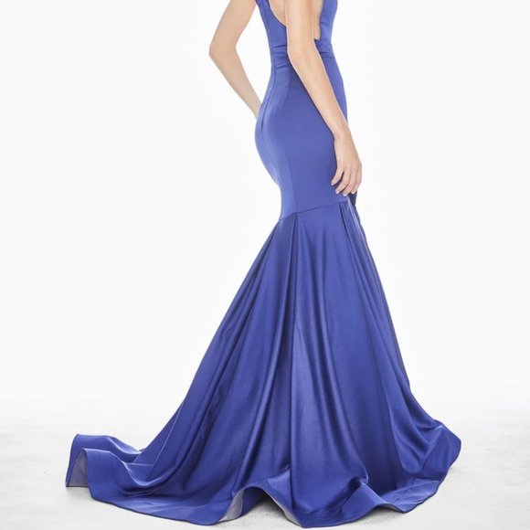 Ashley Lauren Form Fitted Mermaid Dress - Picture 4 of 6